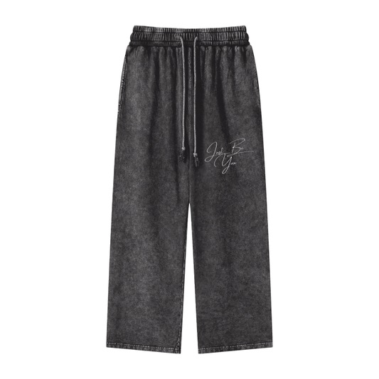 Just Be You Acid Wash Sweats